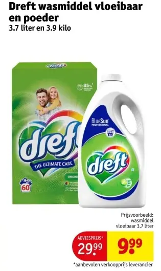 Aanbieding: Dreft wasmiddel