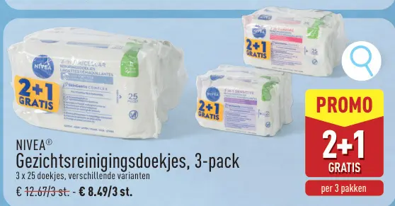 Aanbieding: Gezichtsreinigingsdoekjes