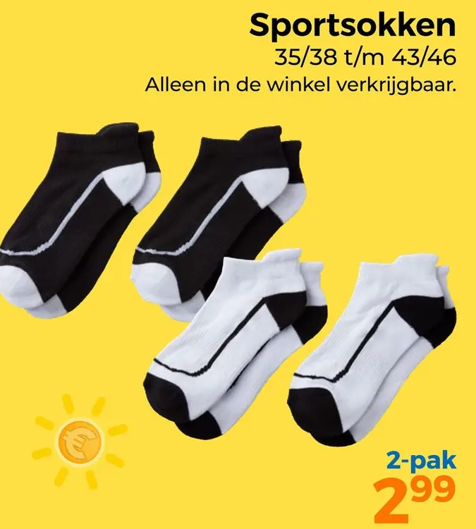Aanbieding: Sportsokken