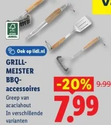 Aanbieding: GRILL-MEISTER BBQ-accessoires