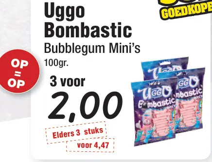 Aanbieding: Bombastic Bubblegum Mini's