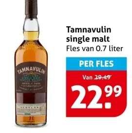Aanbieding: Tamnavulin single malt