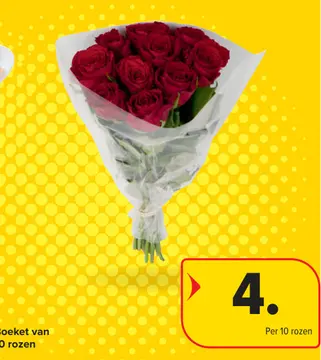 Aanbieding: Boeket van rozen