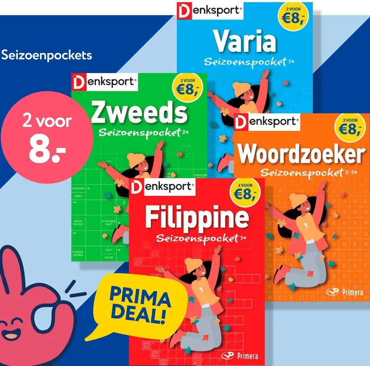 Aanbieding: Denksport Seizoenpockets