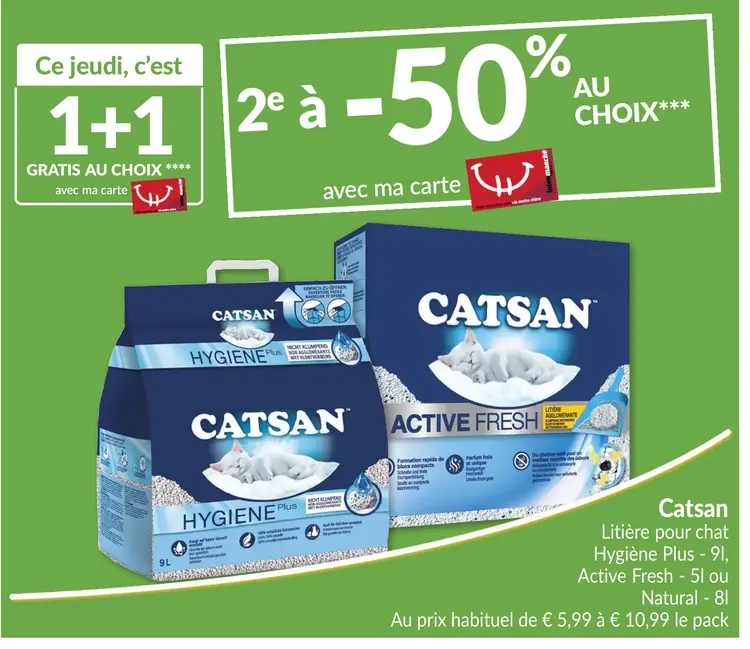 Offre: Litière pour chat