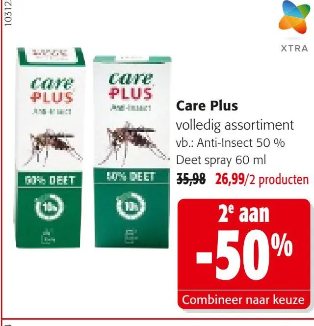 Promotie: Care Plus Anti-Insect Deet spray