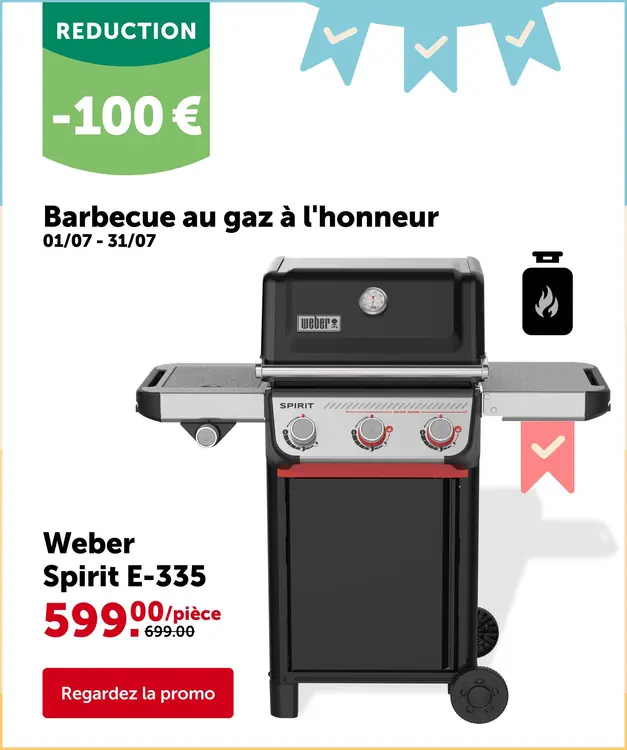 Offre: Barbecue au gaz