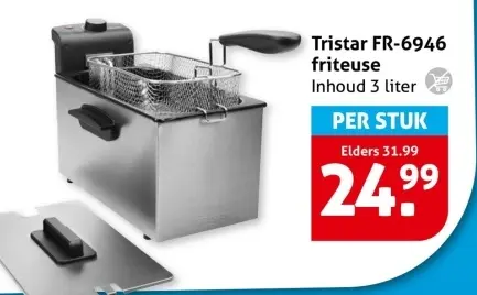 Aanbieding: Tristar FR-6946 friteuse
