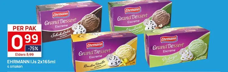 Aanbieding: Grand Dessert Eiscreme