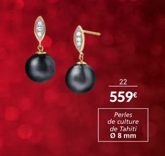 Offre: Perles de culture de Tahiti