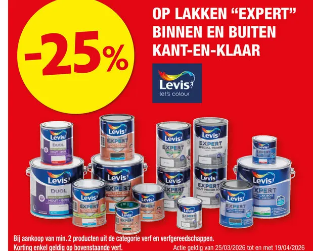 Promotie: Lakken "Expert"