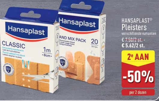 Promotie: Pleisters