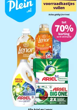 Aanbieding: Ariel en Lenor