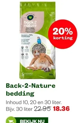 Aanbieding: Back-2-Nature bedding