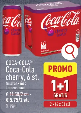 Promotie: Coca-Cola cherry