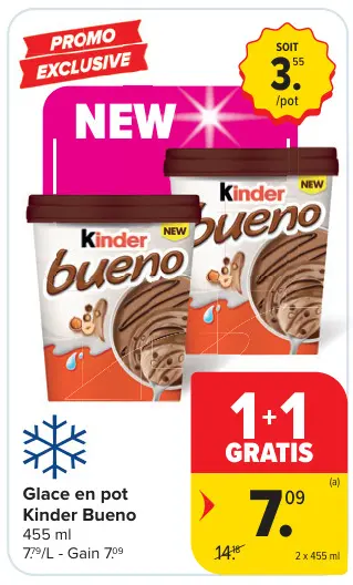 Offre: Glace en pot