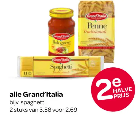 Aanbieding: Alle Grand'Italia
