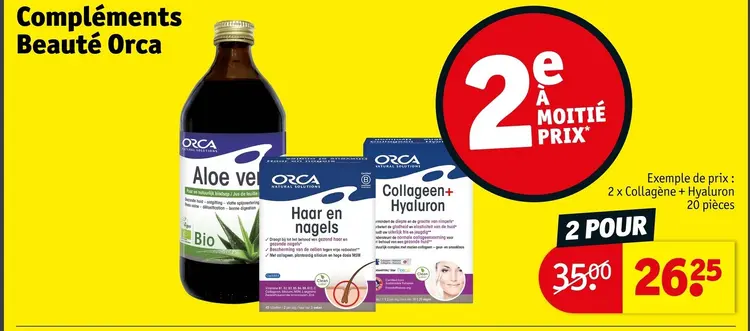 Offre: Compléments Beauté Orca