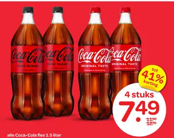 Aanbieding: Coca-Cola fles