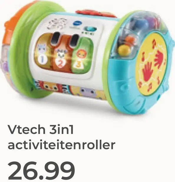 Aanbieding: 3in1 activiteitenroller