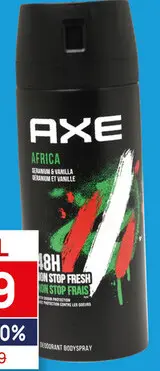 Aanbieding: 3 bussen Axe Deospray Africa 150ml
