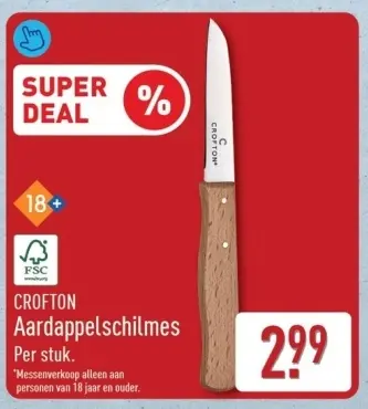 Aanbieding: Aardappelschilmes