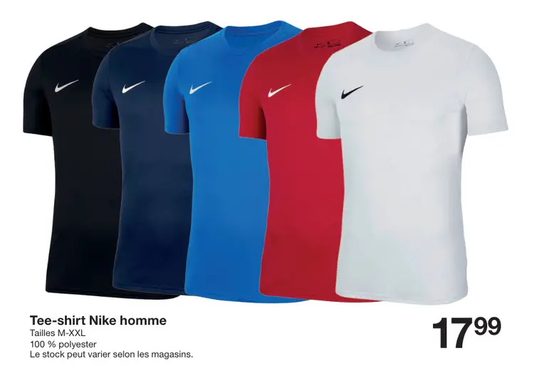 Offre: Tee-shirt Nike homme