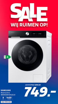 Aanbieding: Samsung WW90DB7U94GEU3