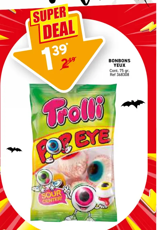 Offre: Bonbons yeux