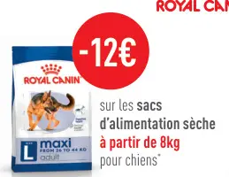 Offre: Sacs d'alimentation sèche pour chiens
