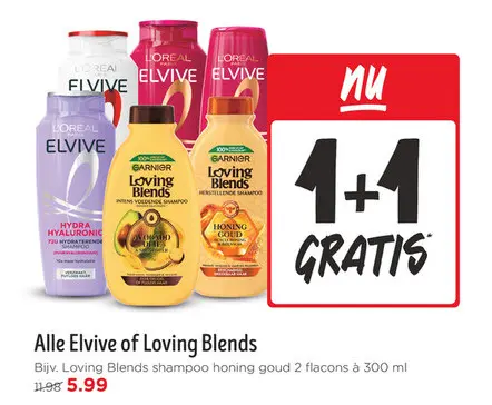 Aanbieding: Elvive of Loving Blends