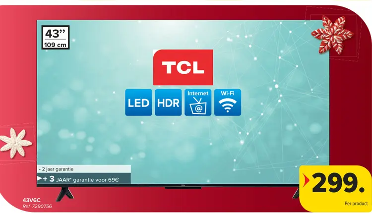 Promotie: Tcl 43v6c