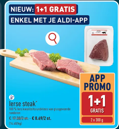 Promotie: Ierse steak