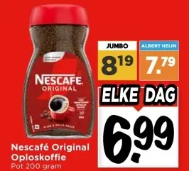 Aanbieding: Original Oploskoffie