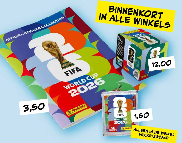 Promotie: FIFA World Cup 2026 Official Sticker Collecti