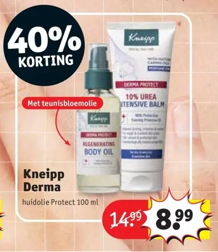Promotie: Derma huidolie Protect