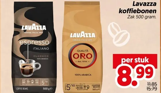 Aanbieding: Lavazza koffiebonen