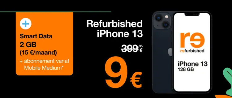 Promotie: Refurbished iPhone 13