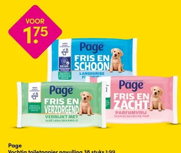Aanbieding: Vochtig toiletpapier navulling