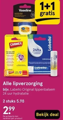 Aanbieding: Alle lipverzorging