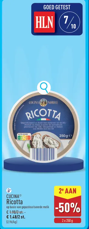 Promotie: Ricotta