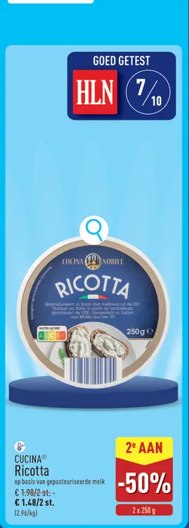 Promotie: Ricotta