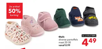 Aanbieding: diverse pantoffels