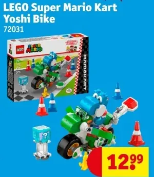 Aanbieding: LEGO Super Mario Kart Yoshi Bike