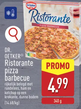 Aanbieding: Dr. Oetker Ristorante pizza barbecue