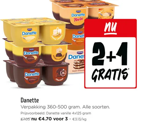Promotie: Danette