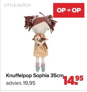 Promotie: Knuffelpop Sophia