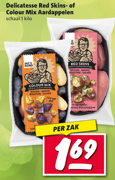 Aanbieding: Delicatesse Red Skins- of Colour Mix Aardappe