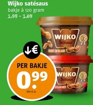 Aanbieding: Satésaus