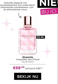 Aanbieding: Givenchy Irrestible Very Floral